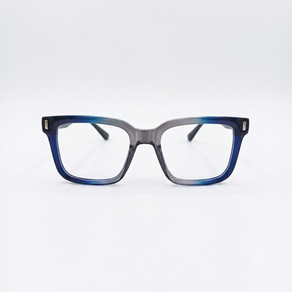 TR 25712 - EYEWEAR - SQUARE - BLUE - GREY - SPRING SIDES - DAILYWEAR