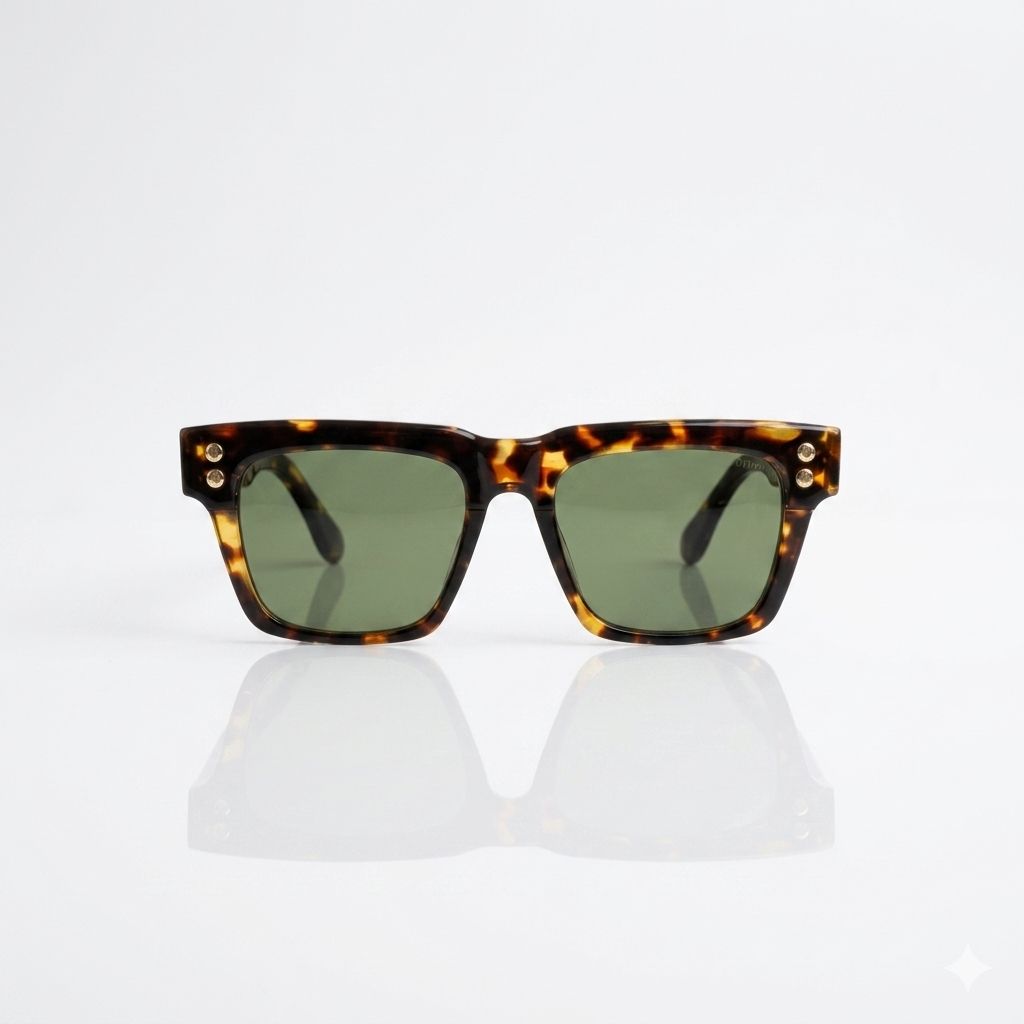 DT 98312 - SHADES - BOLD - TORTOISE - GREEN - QUALITY MATTERS - PREMIUM - UNISEX