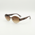 MIU MIU - SHADES - LADIES - CATEYE - RIMLESS - BROWN SHADES - PREMIUM