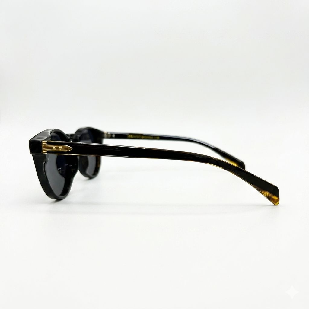 MOSCO 6811 - SUNGLASS - POLARISED - BLACK - ROUND