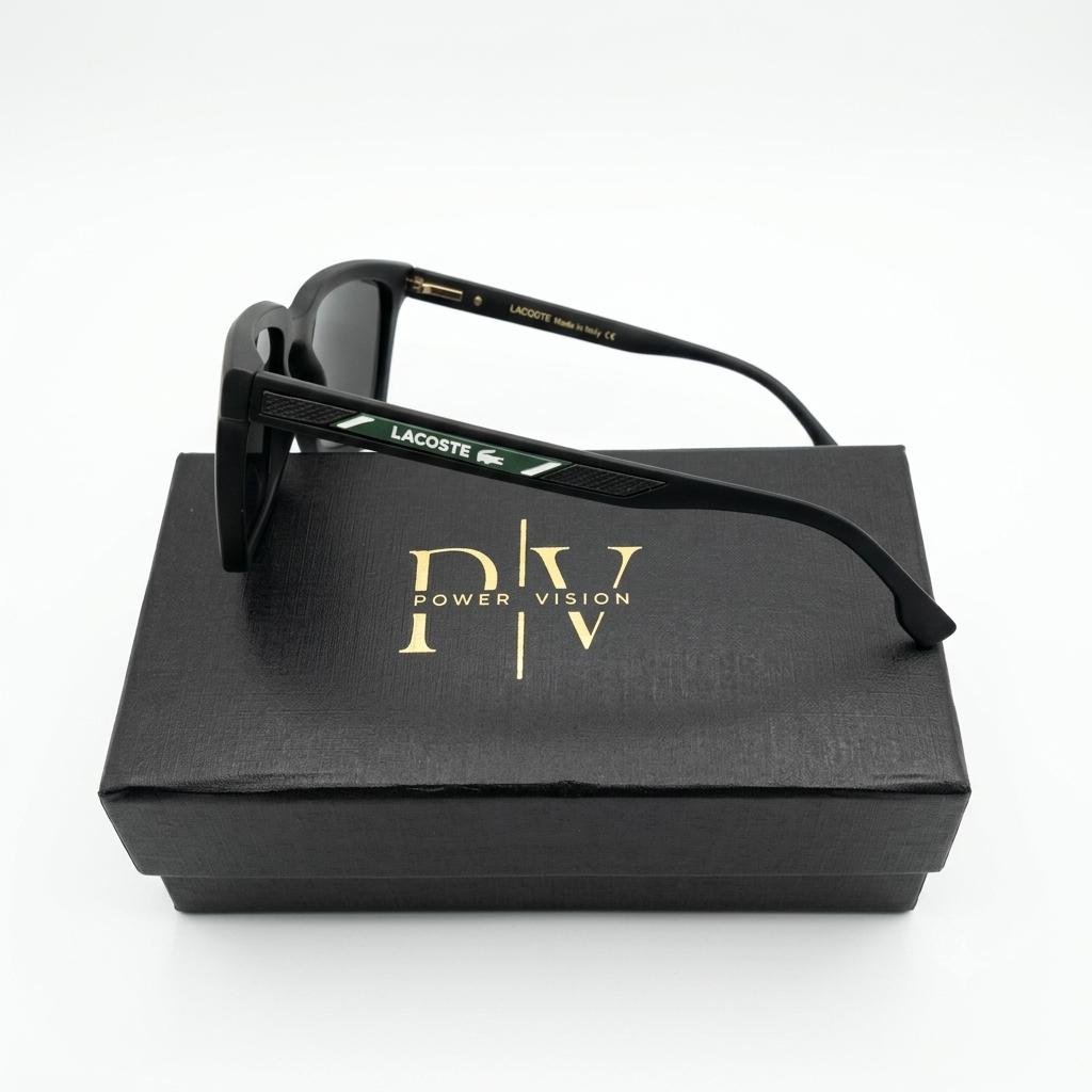 LAC 24064 - SUNGLASS - MATTE BLACK - SQUARE - POLARISED - BRANDING - PREMIUM