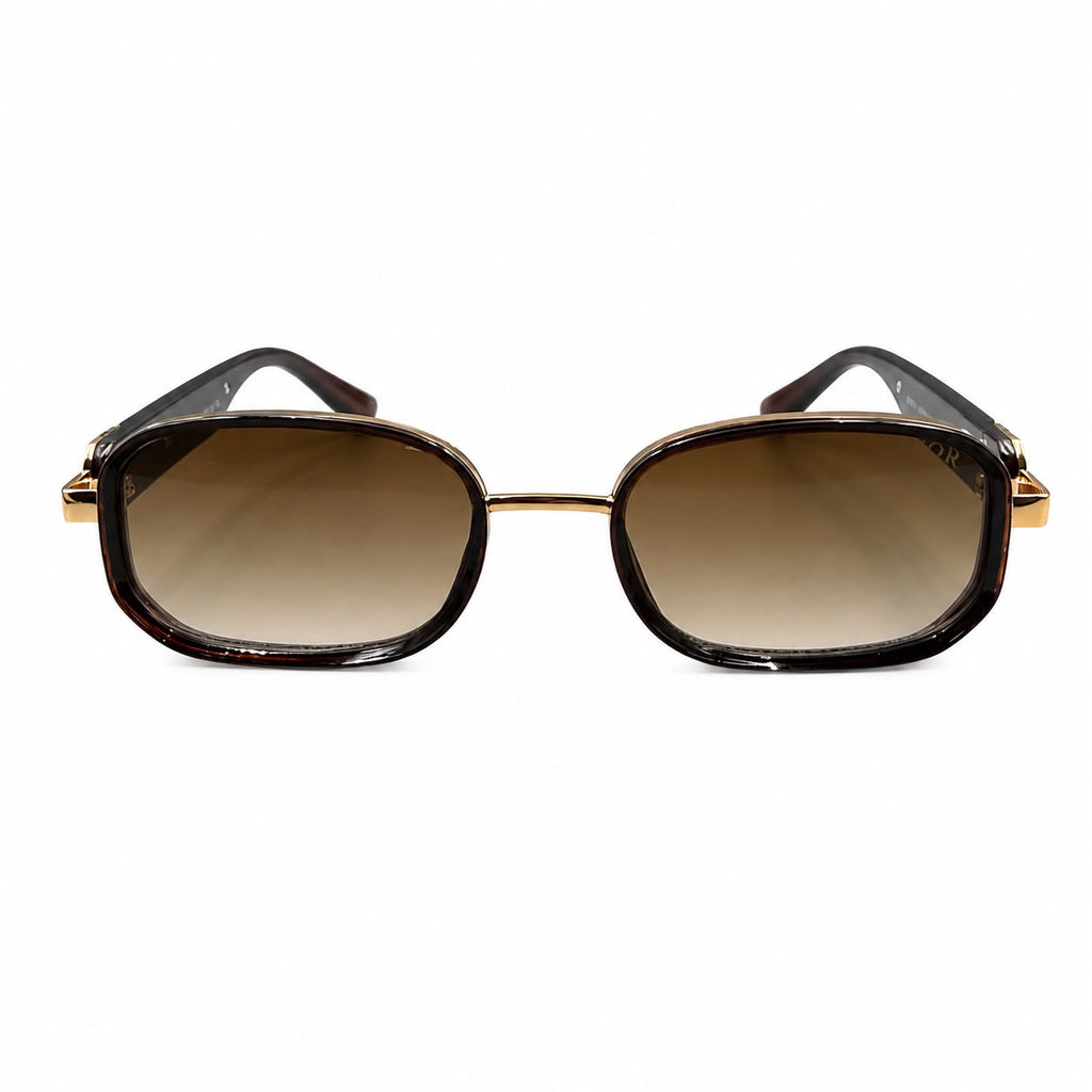 CD 23573 - GORGEOUS - SOFT RECTANGULAR - BROWN - GOLDEN - BROWN GRADIENT - PREMIUM - WOMEN