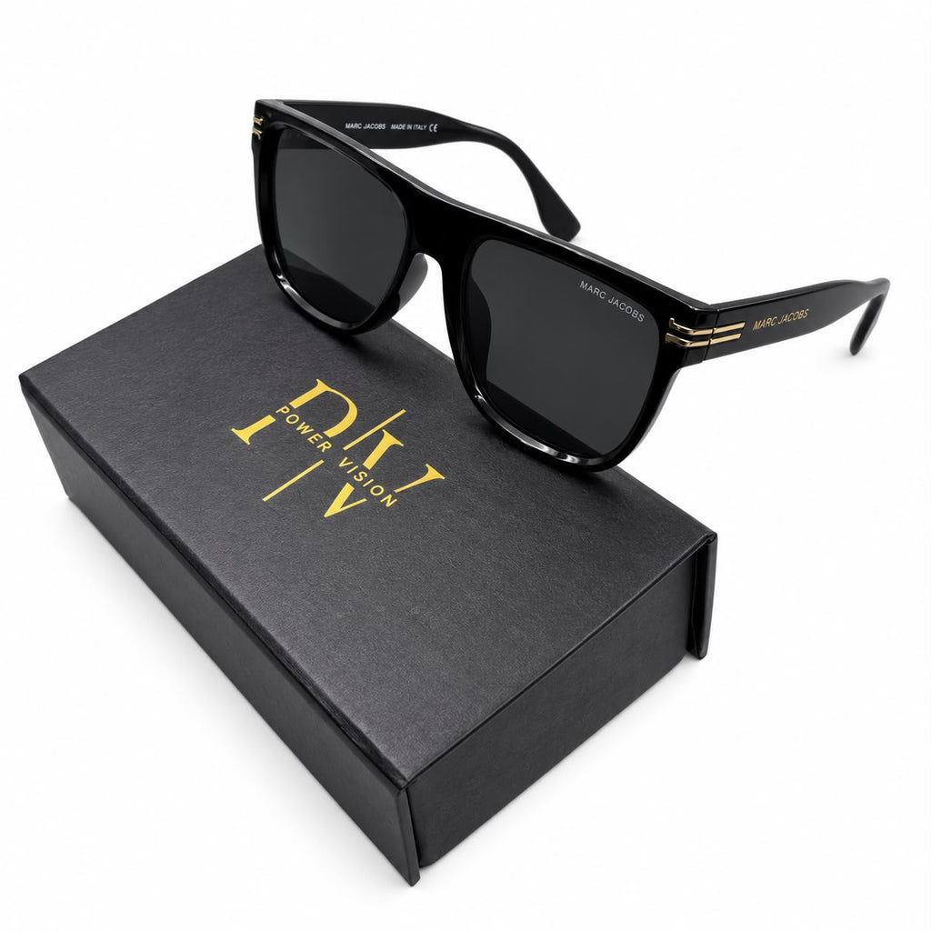 MJ 1003 - SUNGLASS - BOLD - BLACK - PREMIUM - QUALITY - OVERSIZE