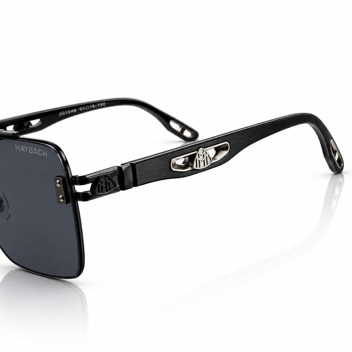 MAYBACH 104 - DOUBLE BRIDGE SQUARE - BLACK - CLEARANCE SALE
