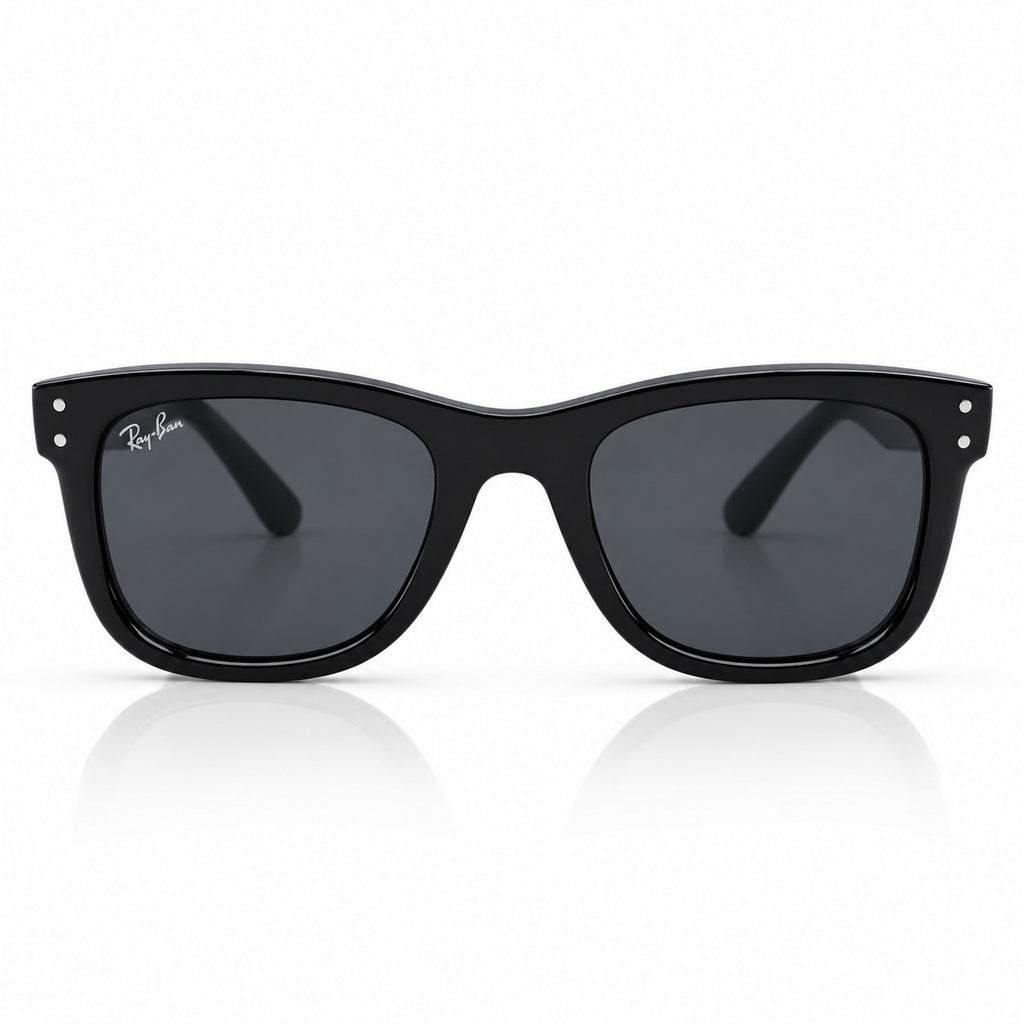 RB R05025 - WAYFARER REVERSE - ACETATE - SQUARE - BLACK - HIGH QUALITY