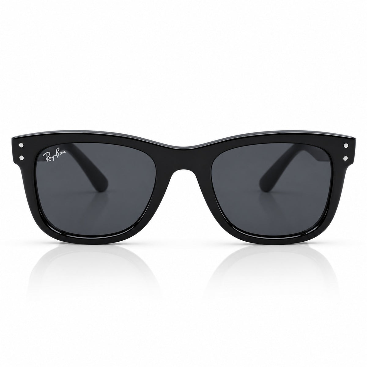 RB R05025 - WAYFARER REVERSE - ACETATE - SQUARE - BLACK - HIGH QUALITY