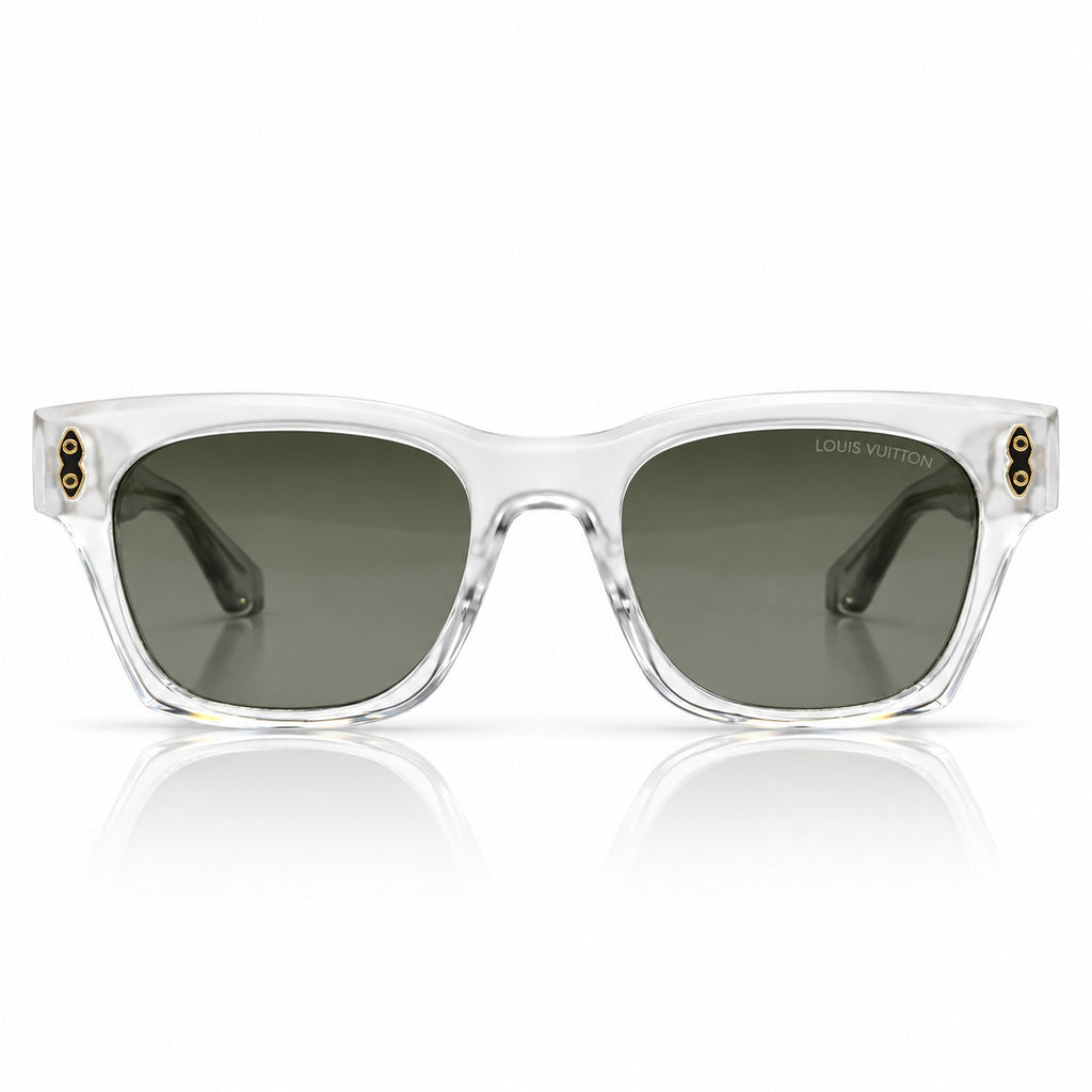 LV - LATEST - TRANSLUCENT - SQUARE - BOLD - STRONG HINGES - ACETATE