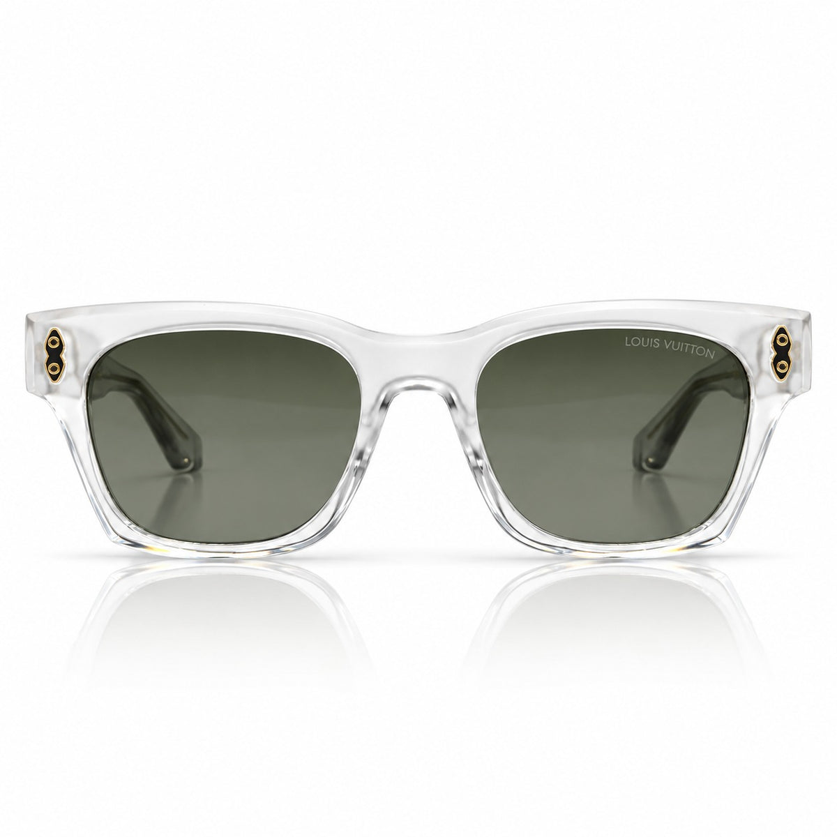 LV - LATEST - TRANSLUCENT - SQUARE - BOLD - STRONG HINGES - ACETATE