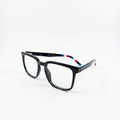 TR 6608 - EYEWEAR - BLACK - SQUARE - SPRING HINGES - DURABLE