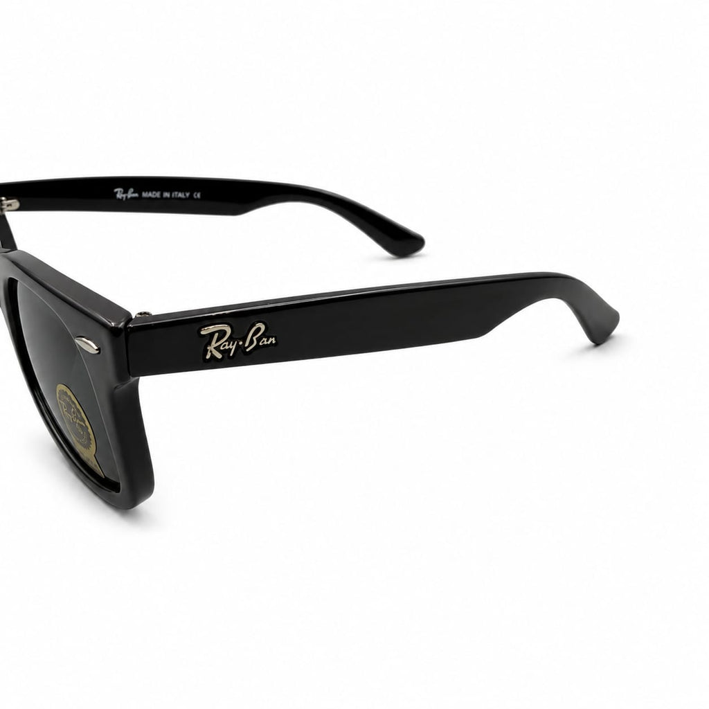 RB 2140 - CLASSIC WAYFARER - BLACK - DIAMOND HARD - PREMIUM - QUALITY- UNISEX