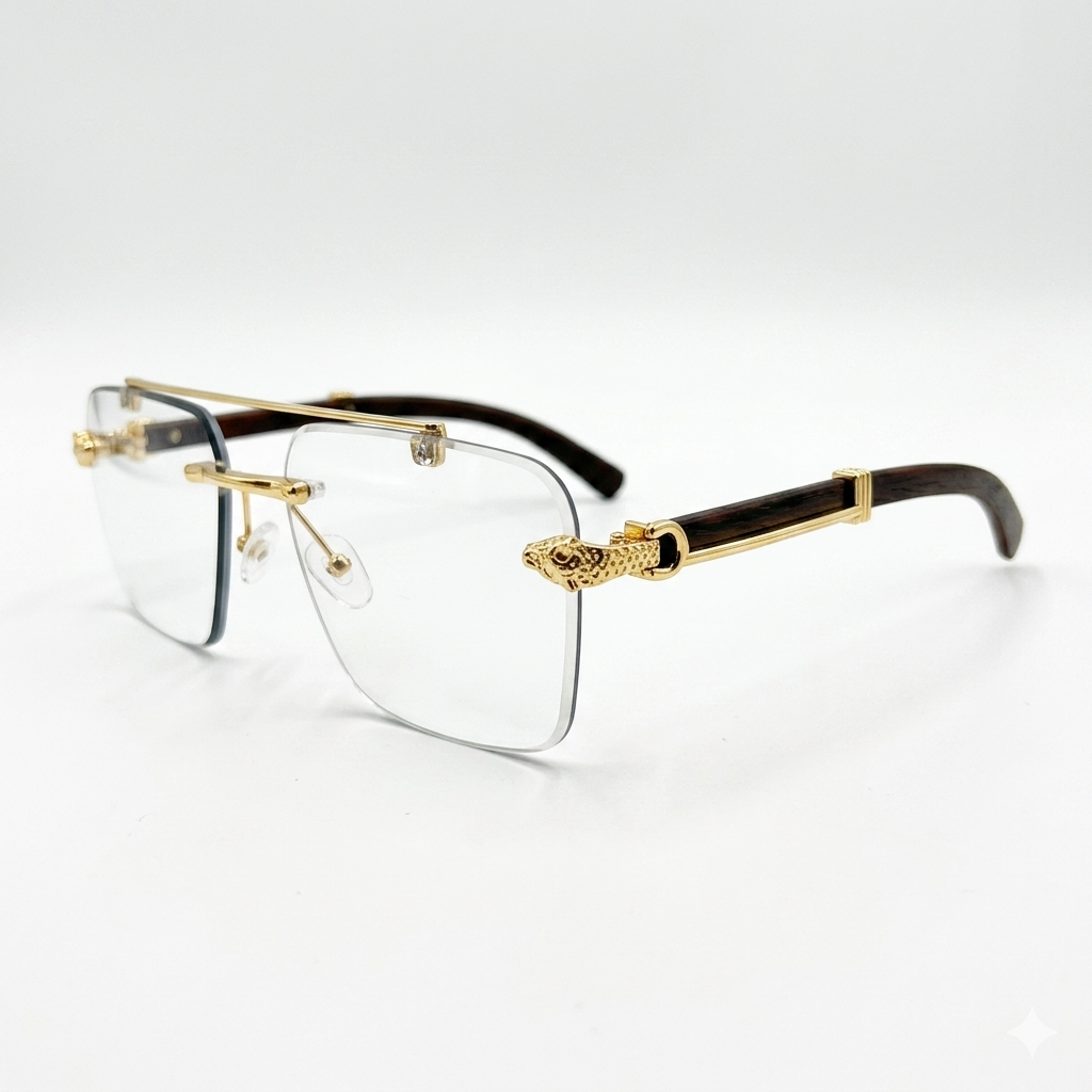 PHOTOCHROMIC - METAL - DOUBLE BEAM - WOOD SIDES - INDOORS - OUTDOOR