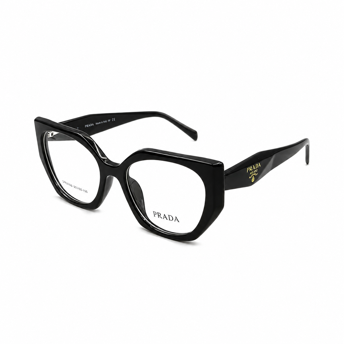PR 23103 - LADIES - OVERSIZE - CATEYE - BLACK - PREMIUM - FLEXIBLE HINGES