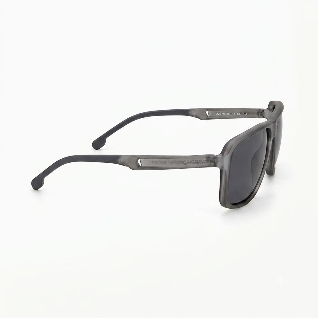 CAR 22079 - SHADES - MEN - NAVIGATOR - MATTE GREY - POLARISED - PREMIUM