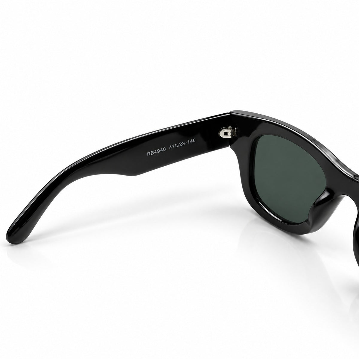 RB 4940 - PUFFER - WAYFARER - BOLD - BLACK - DIAMOND HARD - PREMIUM - QUALITY