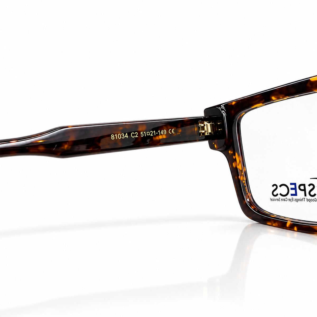 SPECS 81034 - LIGHTWEIGHT - DURABLE - CHEETAH PRINT - CUT SQUARE - MEN
