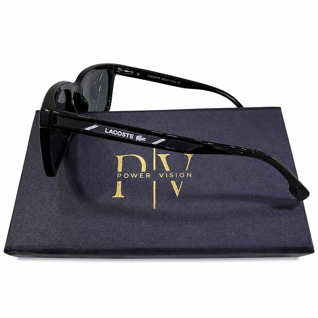 LAC 24064 - SUNGLASS - POLARISED - BLACK - BRANDING - FLEXIBLE SIDES - PREMIUM