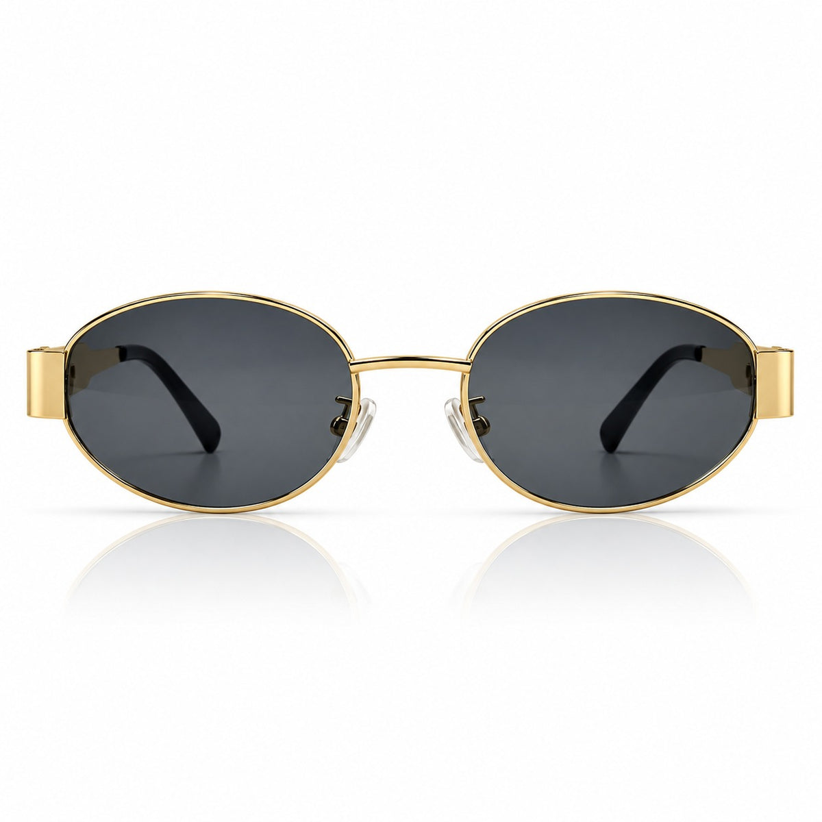 CELINE - TRENDY - OVAL - GOLDEN - BLACK - METALLIC - WOMEN - CLEARANCE SALE