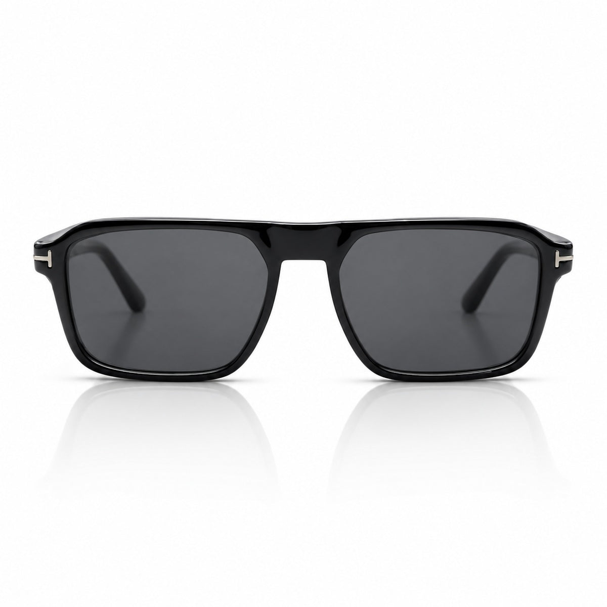 TF 12045 - POLARISED - STRAIGHT SQUARE - BLACK - LIGHTWEIGHT