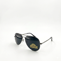 RB 3026 - AVIATAR - GLASS - GUN METALLIC RB PREMIUM GREEN - DIAMOND HART - SCRATCH RESISTANT