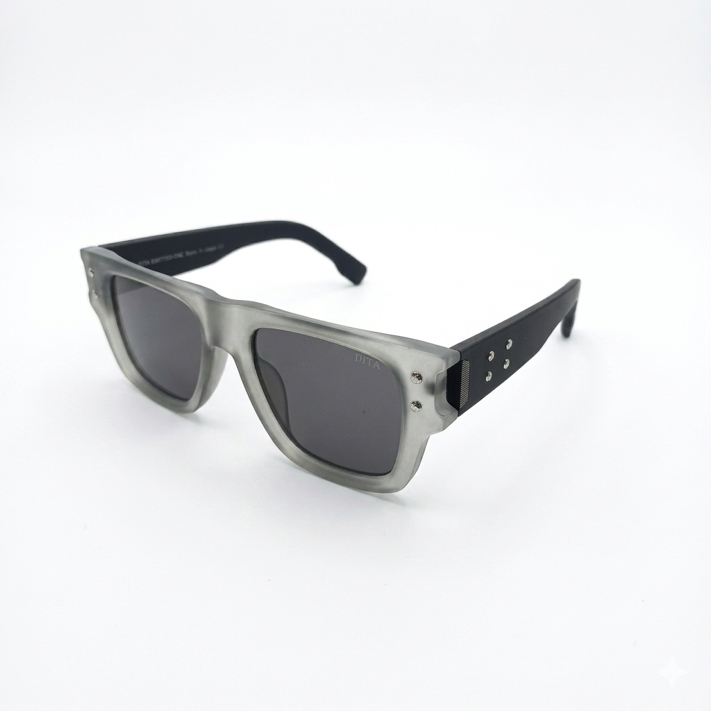DT0125 - BOLD - MATTE GREY - MATTE BLACK - UV 400 - PREMIUM