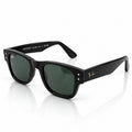 RB 0840 - MEGA WAYFARER - BLACK - ACETATE - SQUARE - UNISEX - HIGH QUALITY