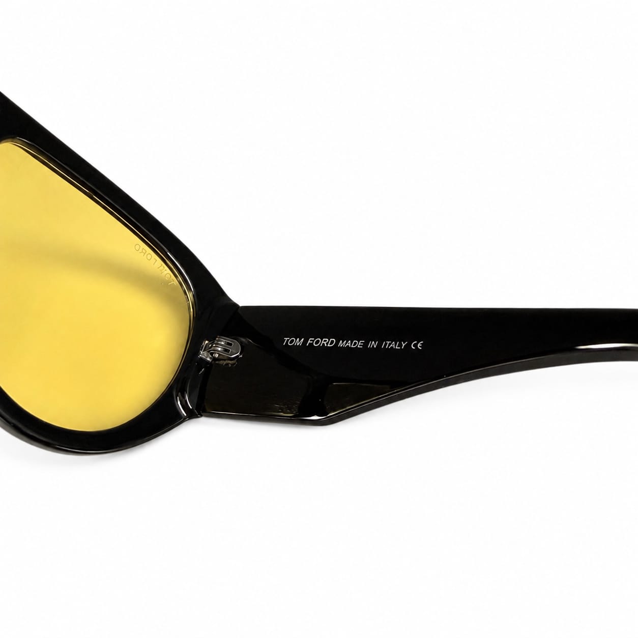 TF - OVERSIZE - SHEILD AVIATAR - BLACK - YELLOW - TRENDY - PREMIUM - UNISEX