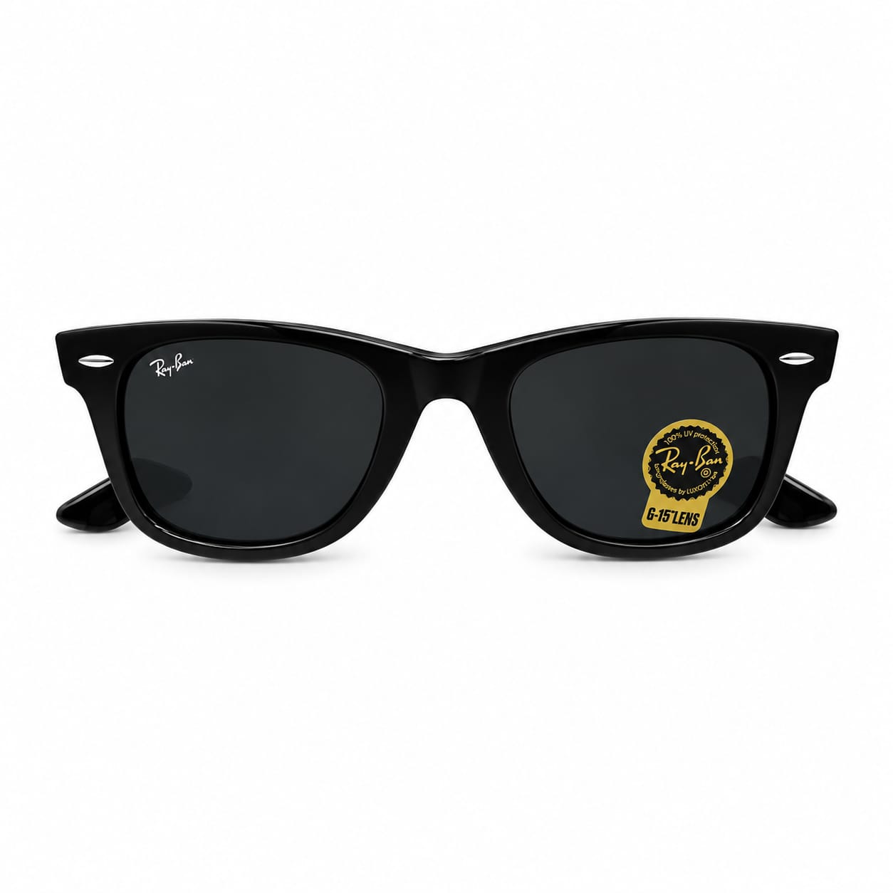 RB 2140 - CLASSIC WAYFARER - BLACK - DIAMOND HARD - PREMIUM - QUALITY- UNISEX