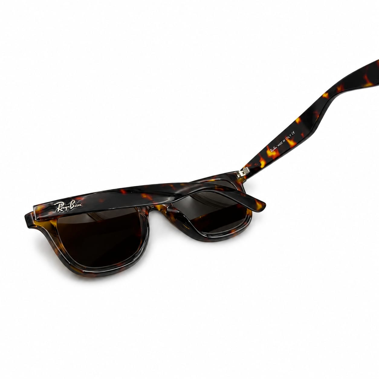 RB 2140 - CLASSIC WAYFARER - ACETATE - TORTOISE - BROWN - DIAMOND HARD GLASS - PREMIUM - UNISEX
