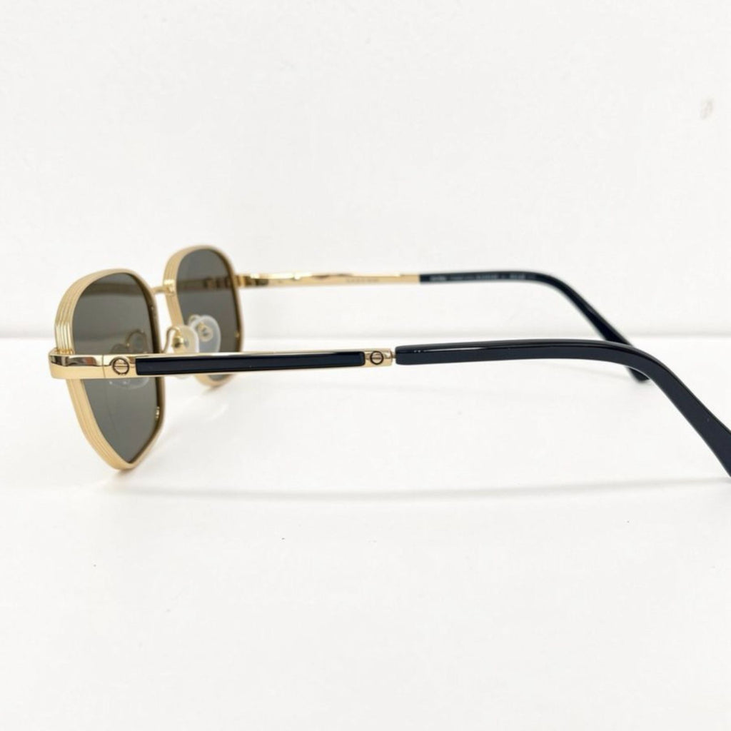 CR 1408 - SUNGLASS - METALLIC - POLARISED - GOLDEN BROWN - QUALITY